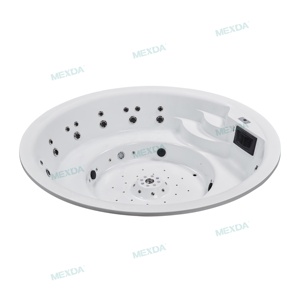MEXDA <span class=keywords><strong>3</strong></span>.5 Mét Hình Dạng Tròn Hydro Hồ Bơi Ngoài Trời Spa WS-P001 Hồ Bơi Spa - Product Image 1