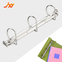 Clips en métal nickelé à 3 trous, 289 mm, A4/A5, fournitures de bureau, clips pour bloc-notes, rangement, accessoires de classeur haute capacité