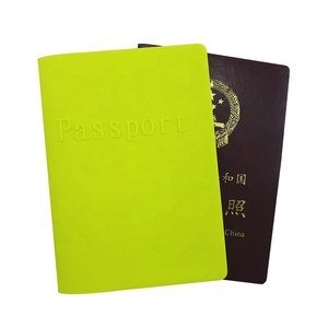 Fabrication chinoise HZT-01, étui de passeport <span class=keywords><strong>populaire</strong></span> pour <span class=keywords><strong>visa</strong></span> et passeport avec logo, étui de passeport en silicone souple et imperméable, protège-carte de passeport - Product Image 1