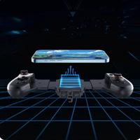 Manette de jeu sans fil BT JK02 en ABS pour téléphones mobiles, compatible iOS/Android, design télescopique, boîte de vente au détail