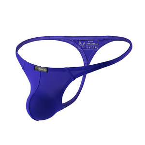 Bán buôn Mens sexy mở side <span class=keywords><strong>thong</strong></span> đồ lót jockstrap G-string thấp tăng băng lụa phồng Pouch gay đồ lót khiêu dâm biểu tượng tùy chỉnh - Product Image 4