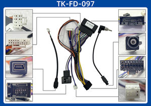 Auto-Stereo-Radio-Stromkabel Canbus-Kabelbaum Automobil-Steckverbinder Kabelbaum Maßgefertigter Pin-Kabelbaum für Ford - Product Image 6