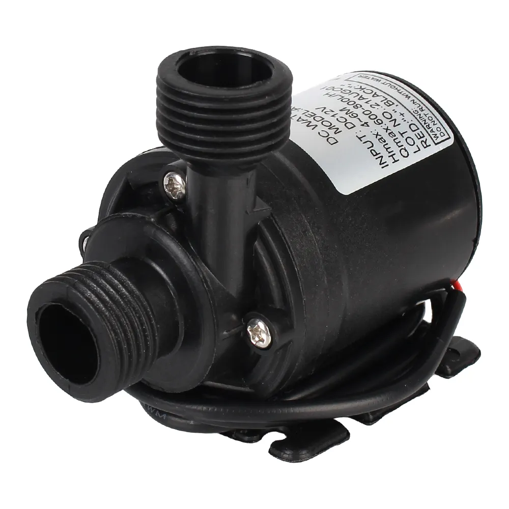 Ultra-quieto DC 12V Mini Brushless Motor Bomba De Água Submersível 800L/H Jardim Portátil 5M Para Aquecedor De Fontes Do Sistema De Refrigeração