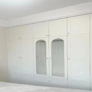 Meubles de chambre à coucher modernes et durables Combinaison en bois Armoire Organisateur de garde-robe pour vêtements Placard élégant - Product Image 2