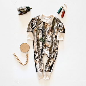 Précommande bébé filles à manches longues chasse saison fermeture éclair barboteuse pas de quantité minimale de commande bébé vêtements - Product Image 1