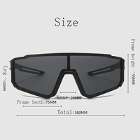 Lunettes de soleil sportives personnalisées Sunray OEM, nouvelle collection, vente chaude, pour le cyclisme en extérieur, grand cadre, pour hommes et femmes