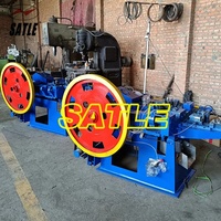 Clou de fer de fil d'acier à faible bruit faisant le prix automatique de machines de fabrication de clous de machine