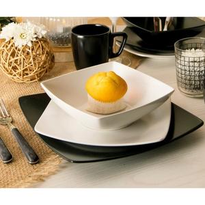 Assiettes à soupe Excelsa, lot de 6, Eclipse, 17,5 cm, blanches - Product Image 5