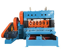 Machine en métal déployé robuste à force de traction 260T, équipement d'expansion automatique de tôle d'acier pour grille de plate-forme et treillis de clôture