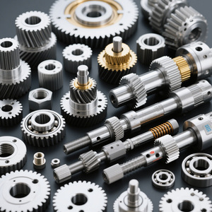 เฟืองสเตนเลสผลิตจากทองเหลืองอะลูมิเนียมชิ้นส่วนกลึง CNC แบบกำหนดเอง - Product Image 1