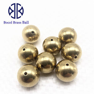 Твердый латунный шар и медный шар с отверстием для сверления и резьбой - Product Image 3