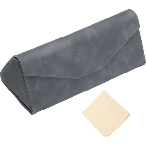 Wholesale Factory Free Customized Logo Iron Recycled Materials Oversize Folding Myopia Sunglasses Foldable Eye Wear Box <b>Glasses</b> - Product Image 1