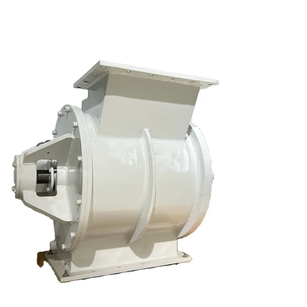 Válvulas de esclusa rotativas de entrada lateral utilizadas en la medición de productos fuera de Silos y la alimentación de productos en líneas de transporte neumático