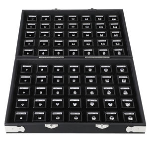 DiKaiTools GemTrueブランドDK10610形状CZ比較ツール0.5ct-5ctマスターストーンセット - Product Image 3