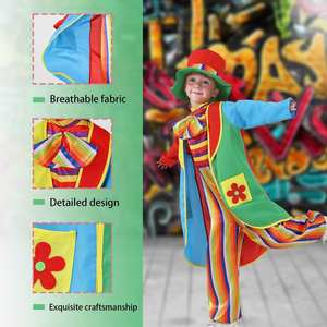 Kostum profesional badut gemuk, kostum pertunjukan badut anak-anak, kostum klub malam, kostum profesional, Label pribadi untuk wanita - Product Image 3