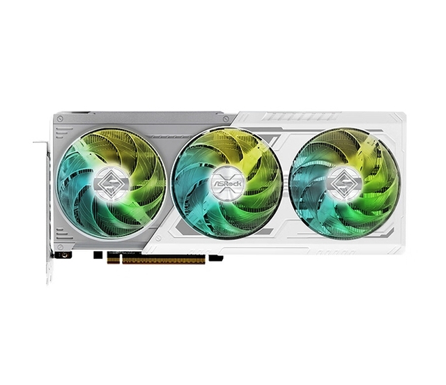 ASRock Radeon RX 9070 XT Steel Legend 16GB GDDR6 Gaming Graphics Card