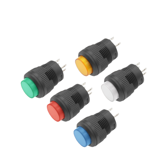 Interrupteur à bouton-poussoir à verrouillage R16-503A / R16-503B / R16-503AD / R16-503BD |   Types éclairés et non éclairés - Product Image 1