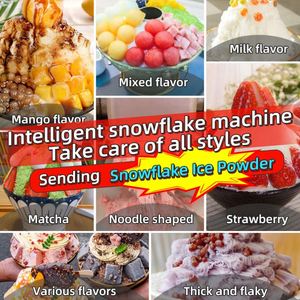 Máquina de hielo granizado de 12 litros copo de nieve pequeña máquina de hielo comercial completamente automática - Product Image 3