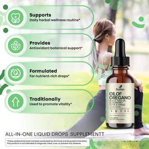 Gotas Líquidas de Orégano, Comino Negro y Saúco, Todo en Uno, para el Bienestar y la Función Celular Saludable - Product Image 5