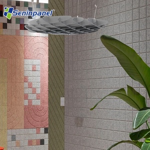 Seninpanel Acousound 2026 Nouveaux Panneaux Acoustiques en Tissu pour Plafond, Style Moderne <span class=keywords><strong>Français</strong></span>, Ignifuges, pour l'Art Acoustique du Plafond - Product Image 4