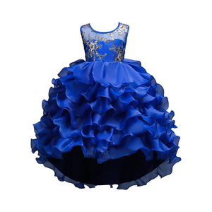 Robe en mousseline de soie pour filles, solide et résistante, conçue pour le plaisir quotidien, offrant une coupe décontractée, une forme fluide et un attrait visuel attrayant - Product Image 2