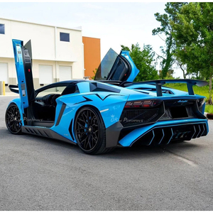 Faldones Laterales de Fibra de Carbono Estilo <span class=keywords><strong>NOVi</strong></span> para Lamborghini Aventador LP700 2011-2015 - Product Image 5