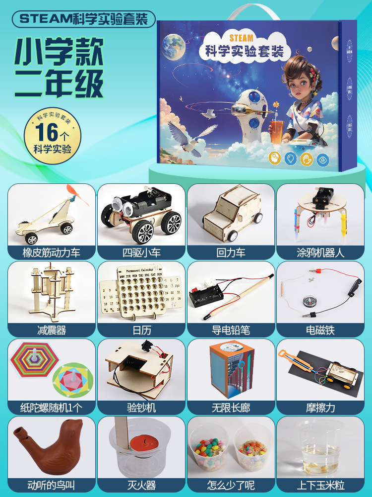 ชุดการทดลองทางวิทยาศาสตร์-[เกรด2]