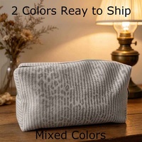 Sac à cosmétiques en cuir imprimé léopard Yihe pour demoiselle d'honneur, trousse de maquillage, cadeau personnalisé pour la fête nuptiale, cadeau pour elle