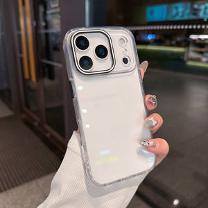 Nueva Funda para iPhone 17, Alta Transparencia para iPhone 16 Pro Max, Cobertura Total Anticaídas, Botón Premium, Funda para iPhone 15 - Product Image 6