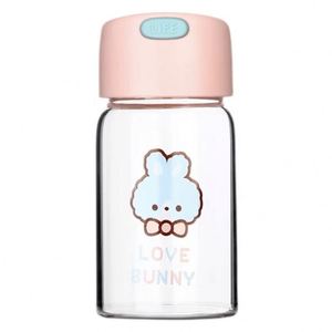แก้วน้ำแก้วขนาดเล็ก 150 มล. พกพาสะดวก น่ารัก สไตล์น่ารัก ขวดน้ำขนาดเล็ก - Product Image 5