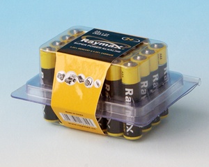 Raymax tất cả các mùa nóng bán 24 gói LR03 <span class=keywords><strong>AAA</strong></span> Alkaline pin giá trị Gói Tiểu Pin - Product Image 1