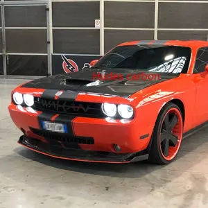 For Dodge Challenger Hellcat Hood/Bonnet Carbon Fiber