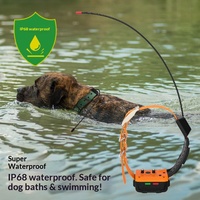 Collier de suivi intelligent 4G GPRS transfrontalier pour chien de chasse, dispositif de localisation et d'entraînement, inhibiteur d'aboiement, surveillance audio à distance, IP68