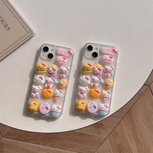 Funda 3D de Gato de Dibujos Animados <span class=keywords><strong>para</strong></span> <span class=keywords><strong>iPhone</strong></span> 15 Pro Max, Funda de Lujo <span class=keywords><strong>para</strong></span> Móvil 14 Pro Max <span class=keywords><strong>para</strong></span> <span class=keywords><strong>Mujer</strong></span>, Antigolpes, con Embalaje - Product Image 2