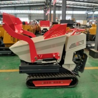 Mini-dumper rotatif efficace et fiable pour béton, capacité 500 kg, mini-chargeur