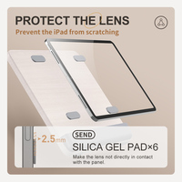 Support de dessin en bois FEIXIANG P29 pour tablette graphique, réglable en hauteur sur 6 niveaux, support de bureau avec toucher en silicone doux