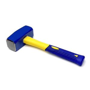 Marteau à clous <span class=keywords><strong>de</strong></span> qualité industrielle avec manche en plastique, forme ronde, poignée profilée, personnalisable, OEM, marteau à pierre - Product Image 4