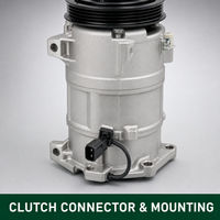 Compresseur de climatisation automobile DENSO 12v de fabrication de précision Retekool 447180-9470 88310-2F020 pour Toyota Hiace en 2005