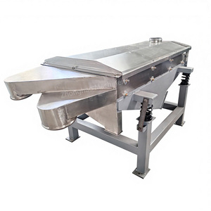 Tamis vibrant <span class=keywords><strong>linéaire</strong></span> industriel en acier inoxydable, moteur haute efficacité, pour poudre alimentaire, sel et granulés - Product Image 5