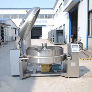 Jiali machine planétaire marmite automatique chauffage à la vapeur avec mélangeur