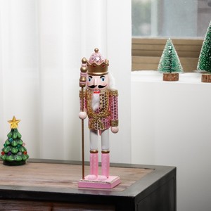 Décoration <span class=keywords><strong>de</strong></span> Noël SHUANGYUAN <span class=keywords><strong>Casse</strong></span>-<span class=keywords><strong>noisette</strong></span> en bois Figurine debout Grande taille Décoration intérieure <span class=keywords><strong>Casse</strong></span>-noisettes - Product Image 4