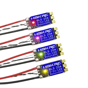 Hakrc BLS 20A Fa blheli-S Dshot150/300/600 2-5S ไร้แปรง ESC มีไฟ LED RGB ในตัวสำหรับโดรนแข่งขัน - Product Image 1