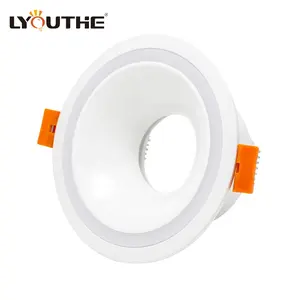 Hot Sale led aluminum spotlight fixture GU10 MR16 downlight housing