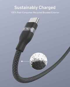 ANKER Nano 240W <span class=keywords><strong>USB</strong></span> C để <span class=keywords><strong>USB</strong></span> C cáp linh hoạt đ<span class=keywords><strong>a</strong></span> màu <span class=keywords><strong>b</strong></span>ện dây nhanh chóng sạc loại C sạc cho iPhone 16 Series - Product Image 2