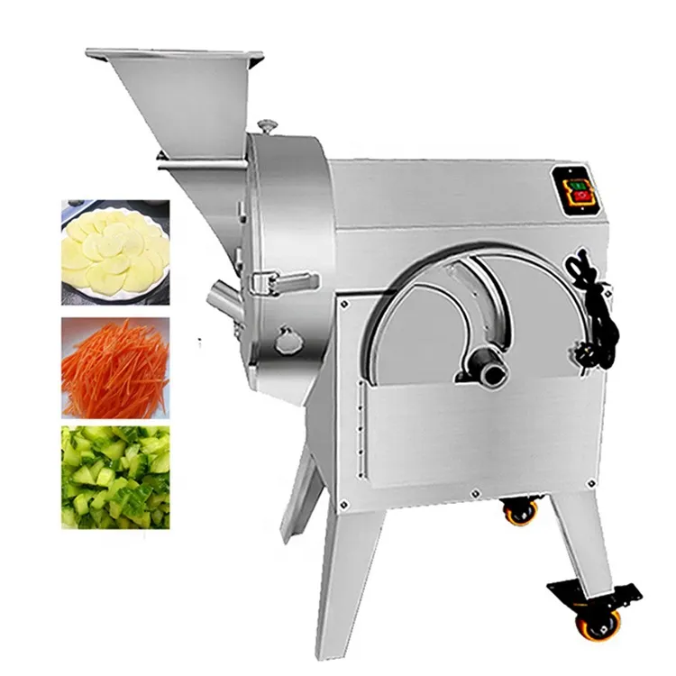 Cortador de batata comercial de cebola cenoura, máquina de corte, cortador de frutas e vegetais