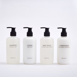 เจลอาบน้ำและแชมพูสำหรับห้องพักแขกบอดี้โลชั่นขนาด300มล. หรูหราออกแบบได้ตามที่ต้องการ - Product Image 1