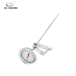 Termometro da Cucina 2026 SW <span class=keywords><strong>COFFE</strong></span>/MILK WHITE per BBQ, Lettura Istantanea della Temperatura di Alimenti, Latte, Pollo Arrosto e Fritture Profonde - Product Image 3