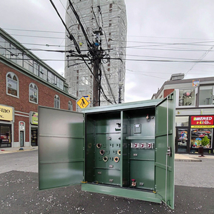 Cho UL CUL chứng nhận 12kv 13.8kv 500kva 630kva 1000kva 1500kva chất lỏng đầy Pad gắn biến áp cho trạm biến Áp Điện - Product Image 4