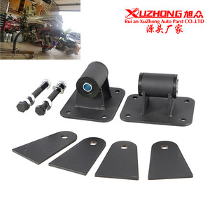 Ls Engine Motor Mounting <b>Bracket</b> <b>Black</b> Steel For Chevrolet Ls1 Ls2 Retrofit Upgrade - Product Image 5