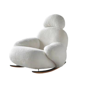 Ghế thư giãn kiểu hiện đại bán trực tiếp từ nhà máy, chất liệu PU, chân kim loại, thích hợp cho ban công, phòng khách, phòng ngủ, ghế nghỉ ngơi thiết kế sang trọng - Product Image 5